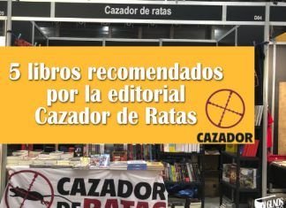 5 libros recomendados  por la editorial  Cazador de Ratas